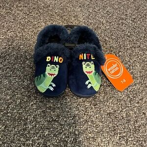 Wonder Nation Toddler Boys’ Dinosaur Slippers